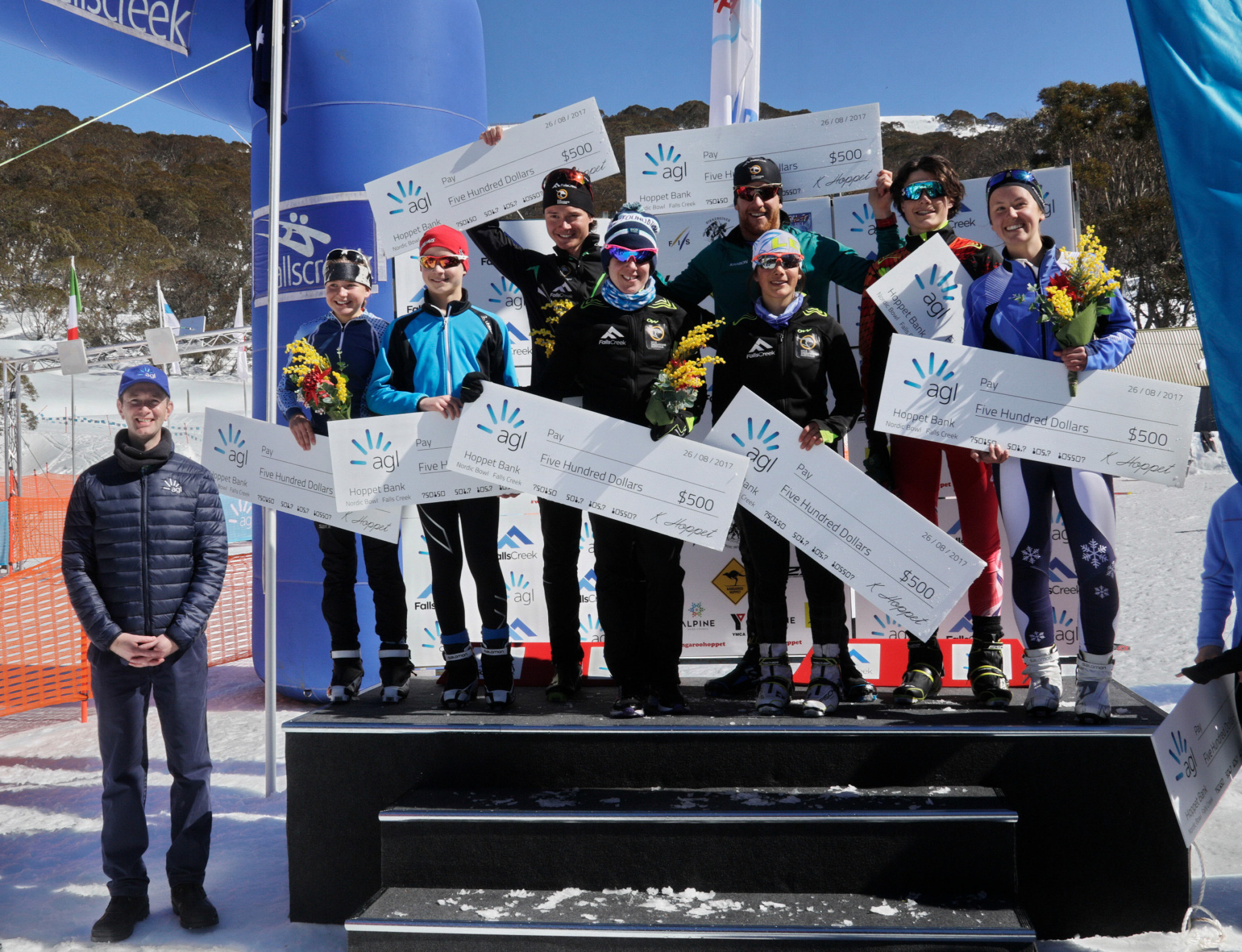 A number of skiing scholarships were awarded as part of the event ©Ski & Snowboard Australia 