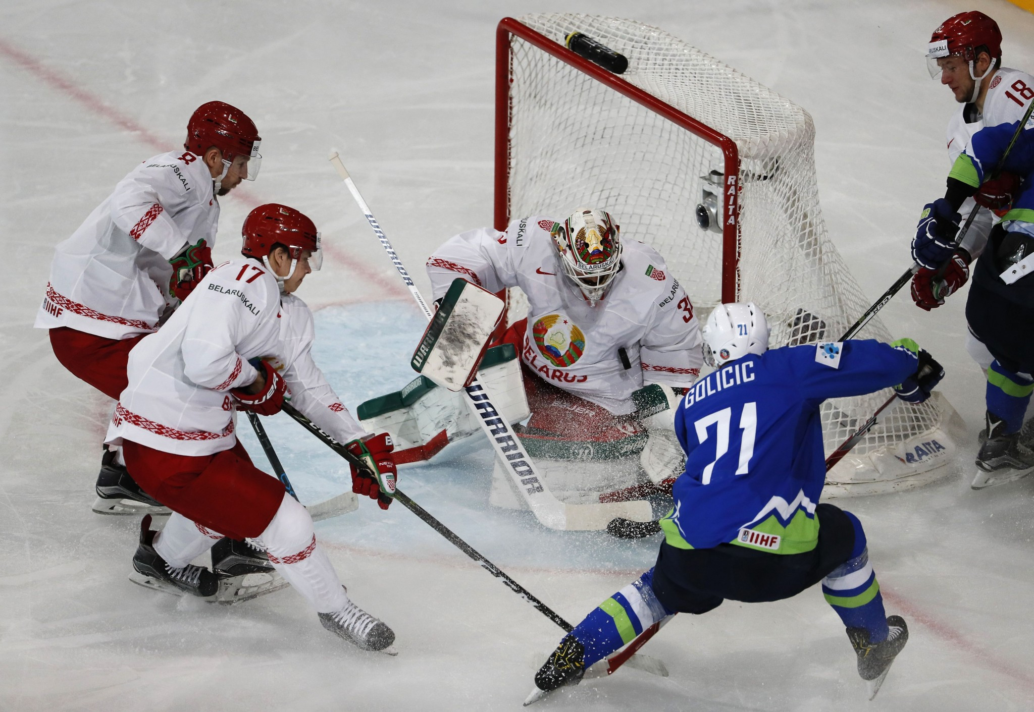 Belarus finished 13th in this year's IIHF World Championships in Cologne and Paris ©Getty Images