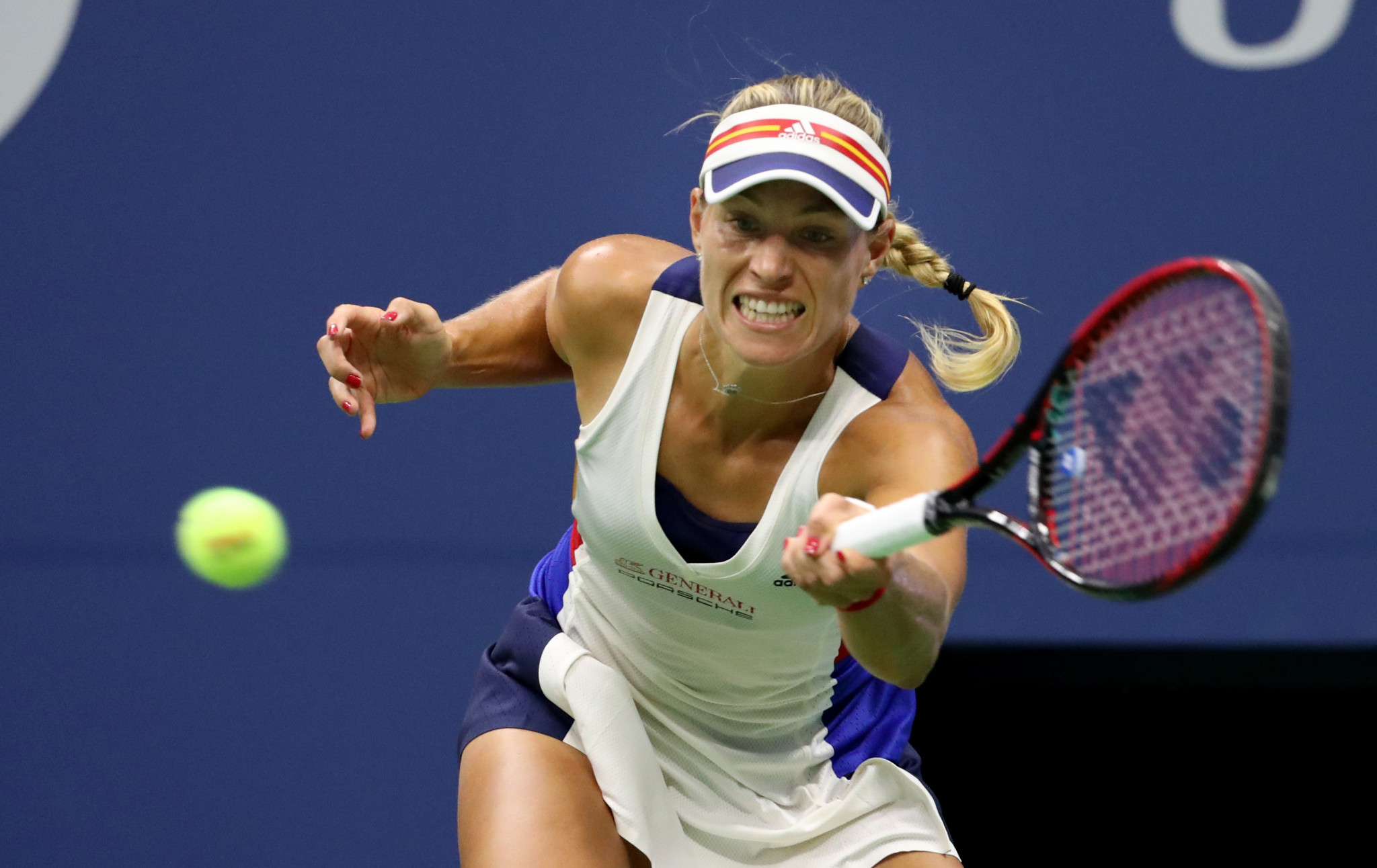 Defending champion Angelique Kerber was knocked-out of the US Open ©Getty Images