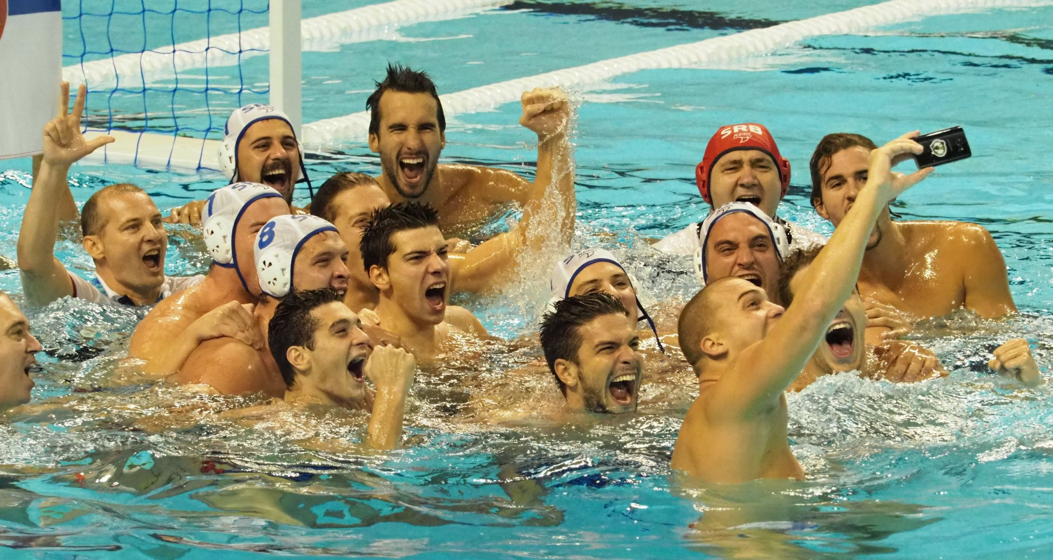 Serbia claimed the men's water polo title by beating Russia ©Taipei 2017