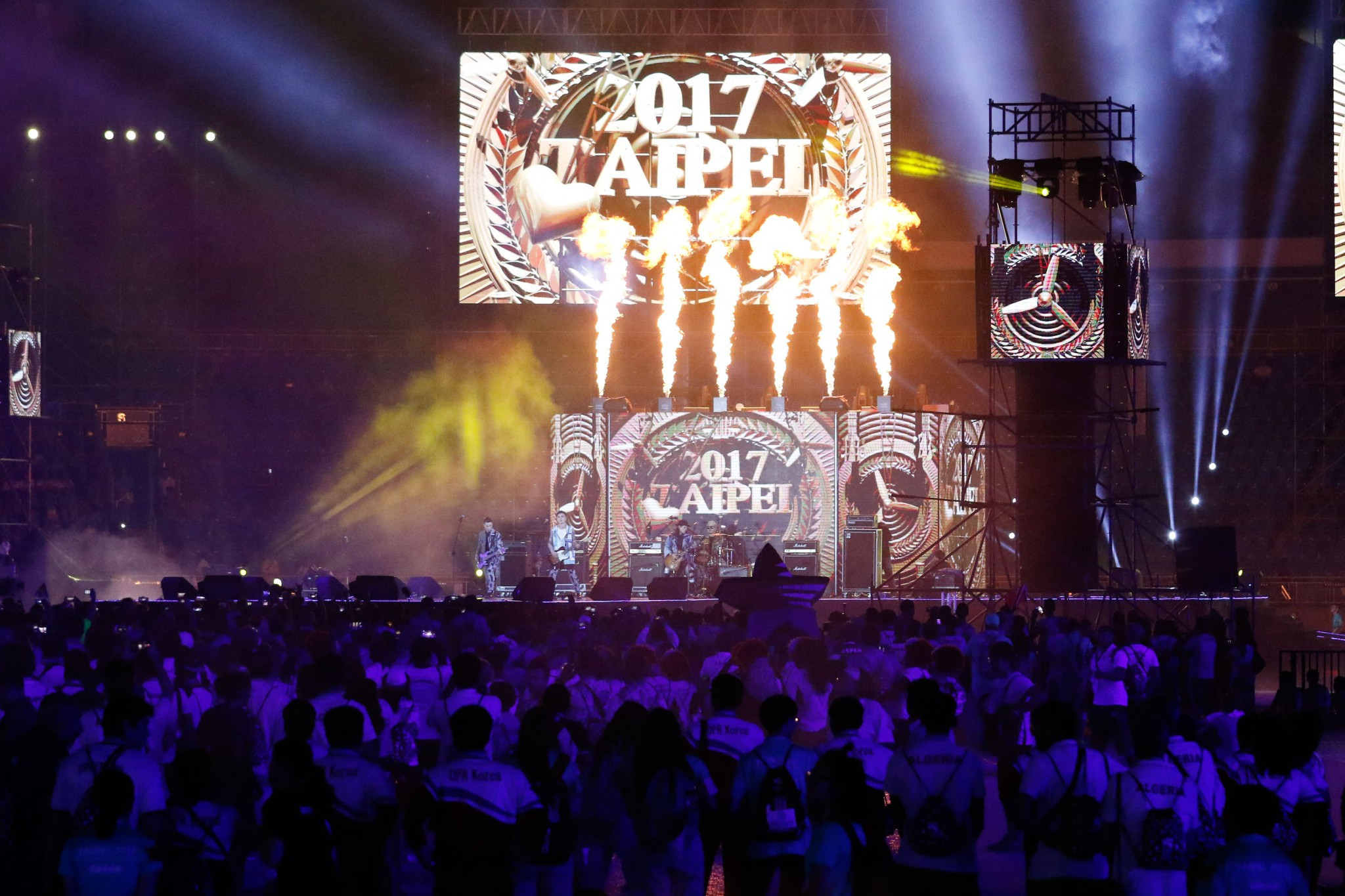 Acts were designed to reflect Taipei's flourishing live music scene ©Taipei 2017