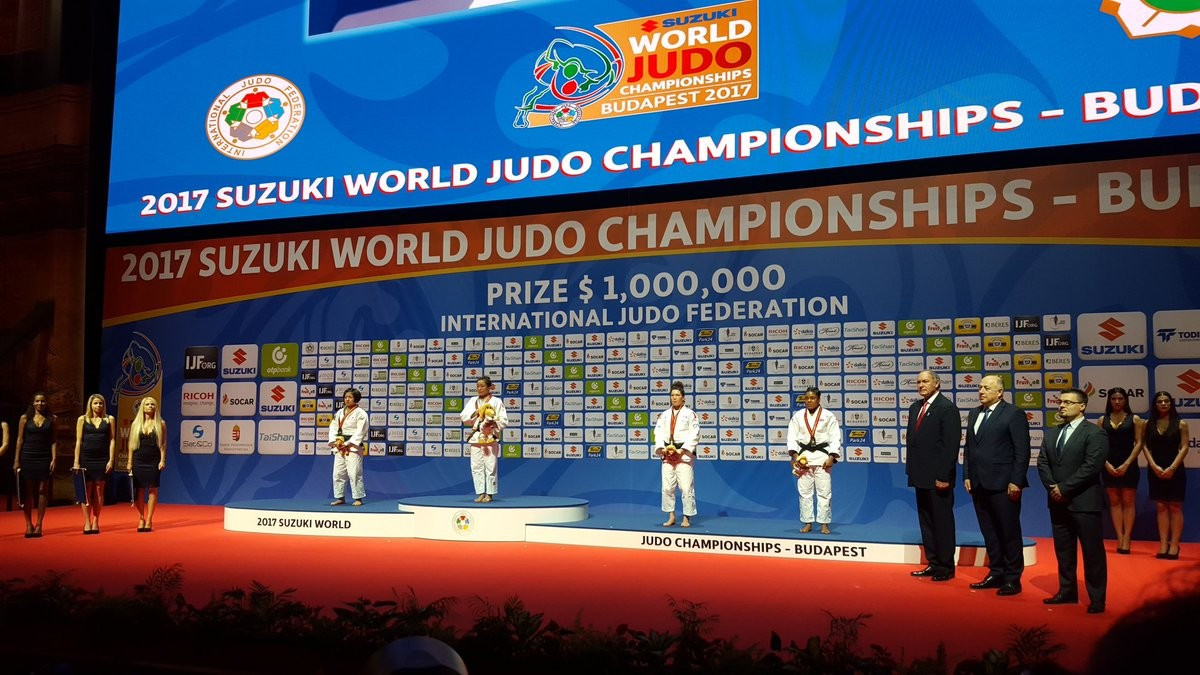 The Mongolian athlete became the first non-Japanese winner of a gold medal at these Championships ©IJF