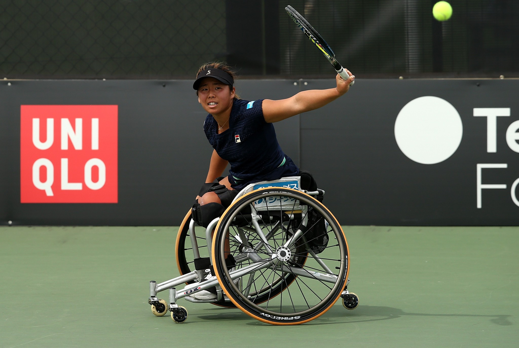 Top seed Yui Kamiji of Japan was on dominant form ©Getty Images