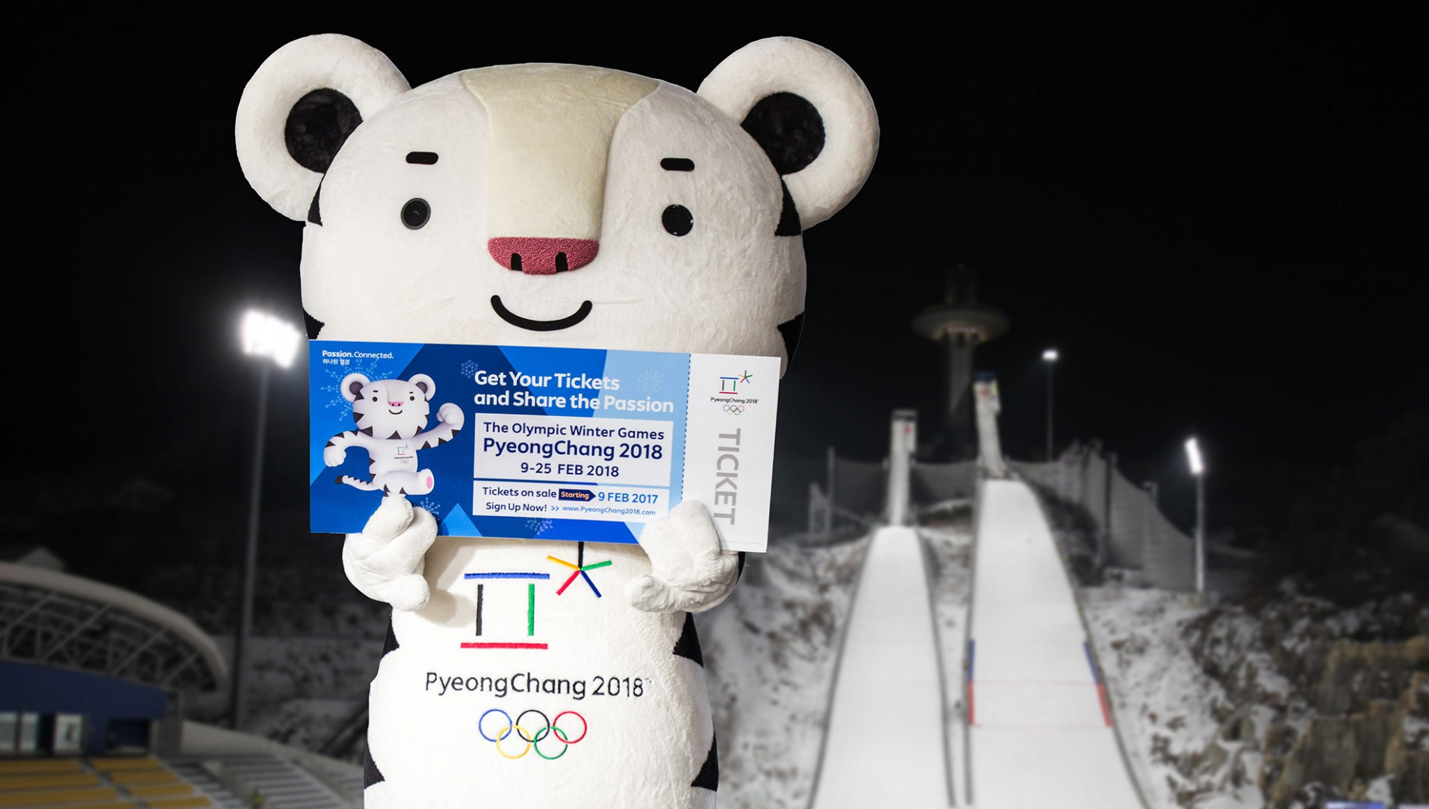 Concerns have been raised over poor ticket sales before Pyeongchang 2018 ©Getty Images