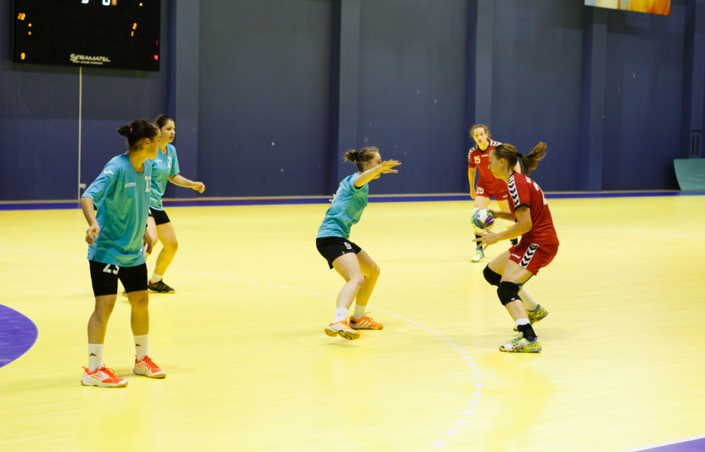 Denmark fell to defeat against Russia in the girl's handball final