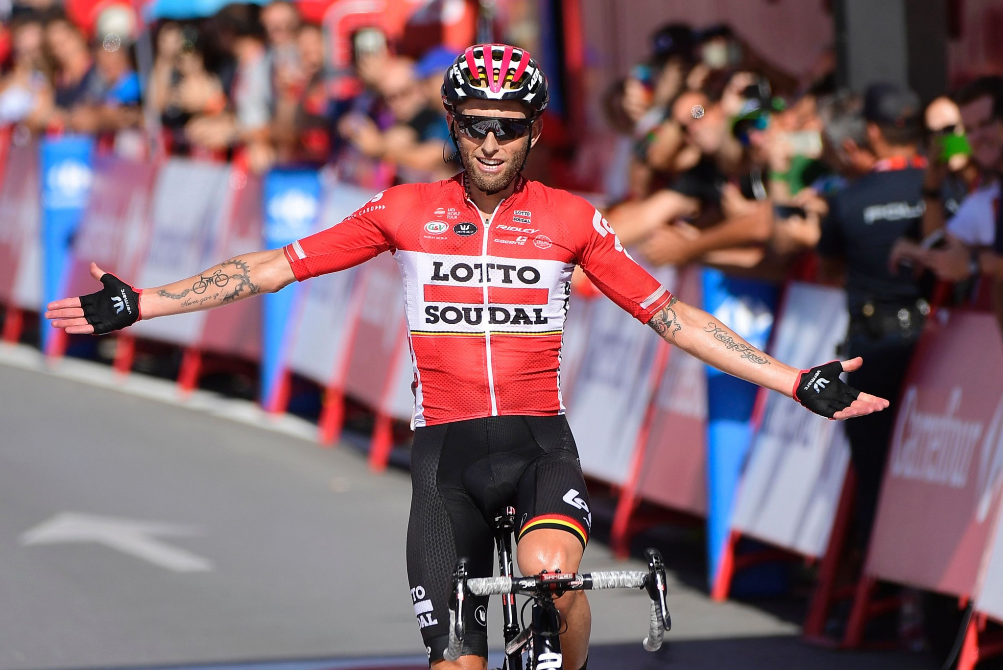Marczynski claims stage 12 win at Vuelta a España as Froome's overall lead reduced