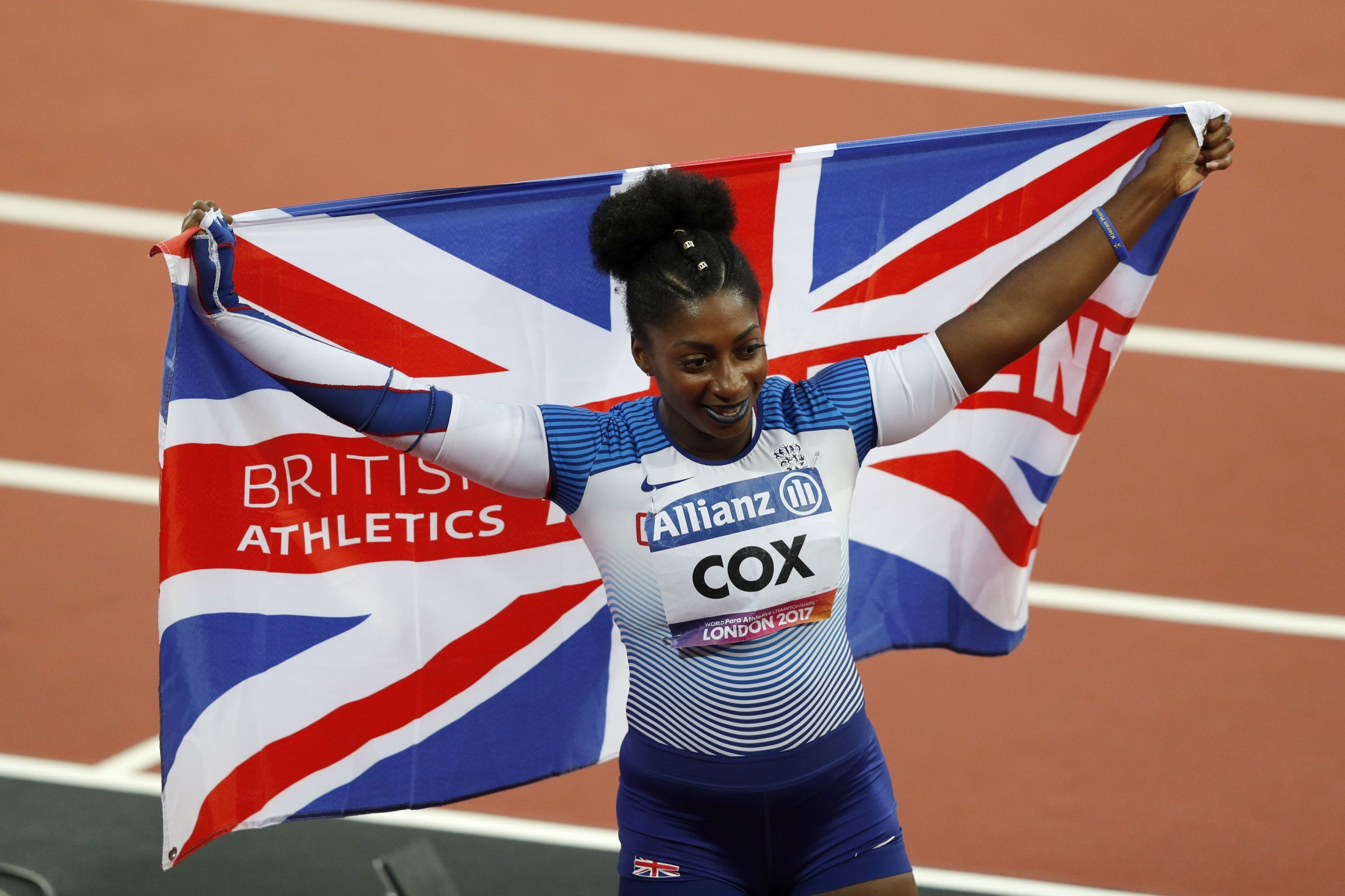 Great Britain's Kadeena Cox is a contender for the best female debut award ©Getty Images
