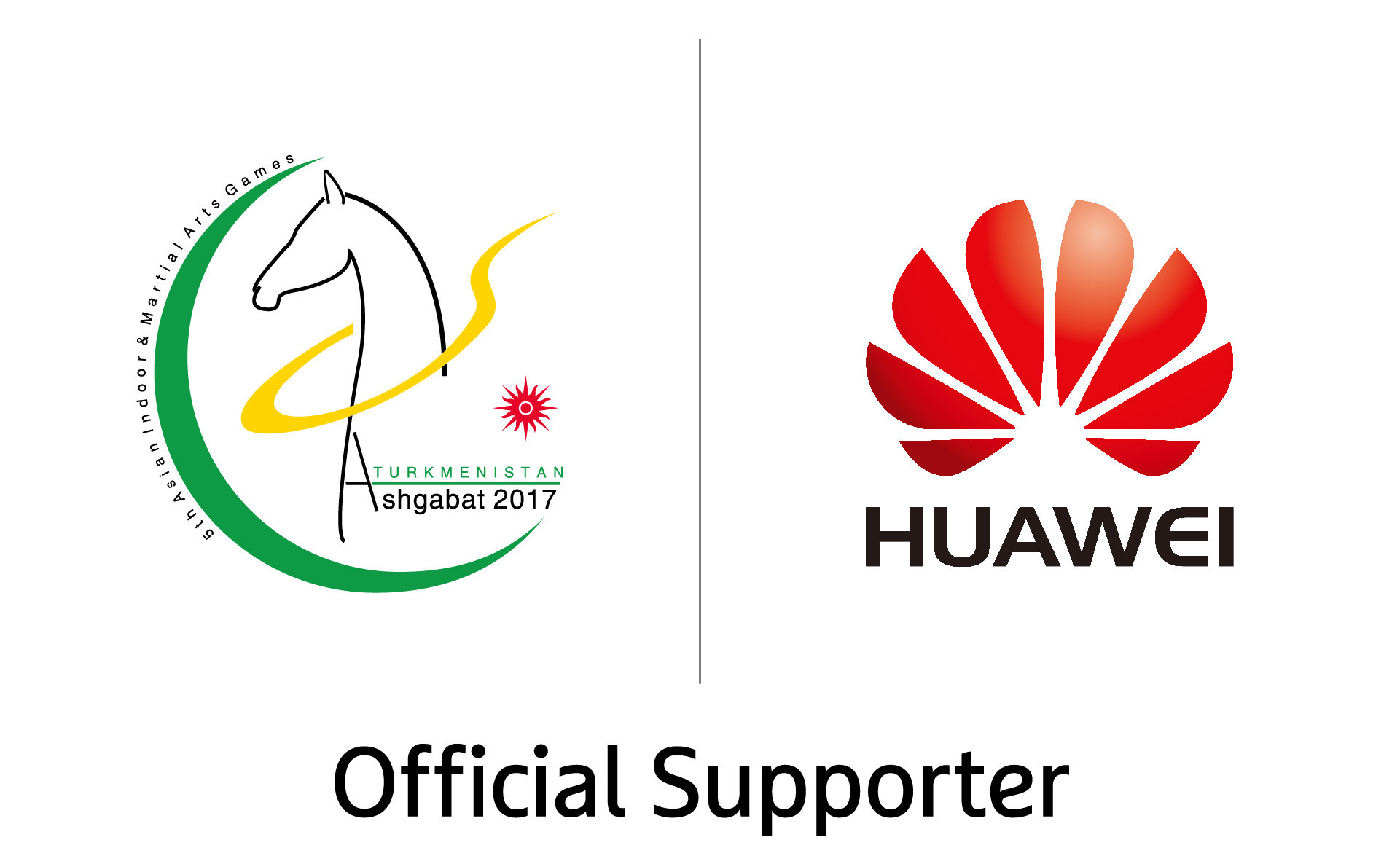 Ashgabat 2017 announce Huawei as official supporter