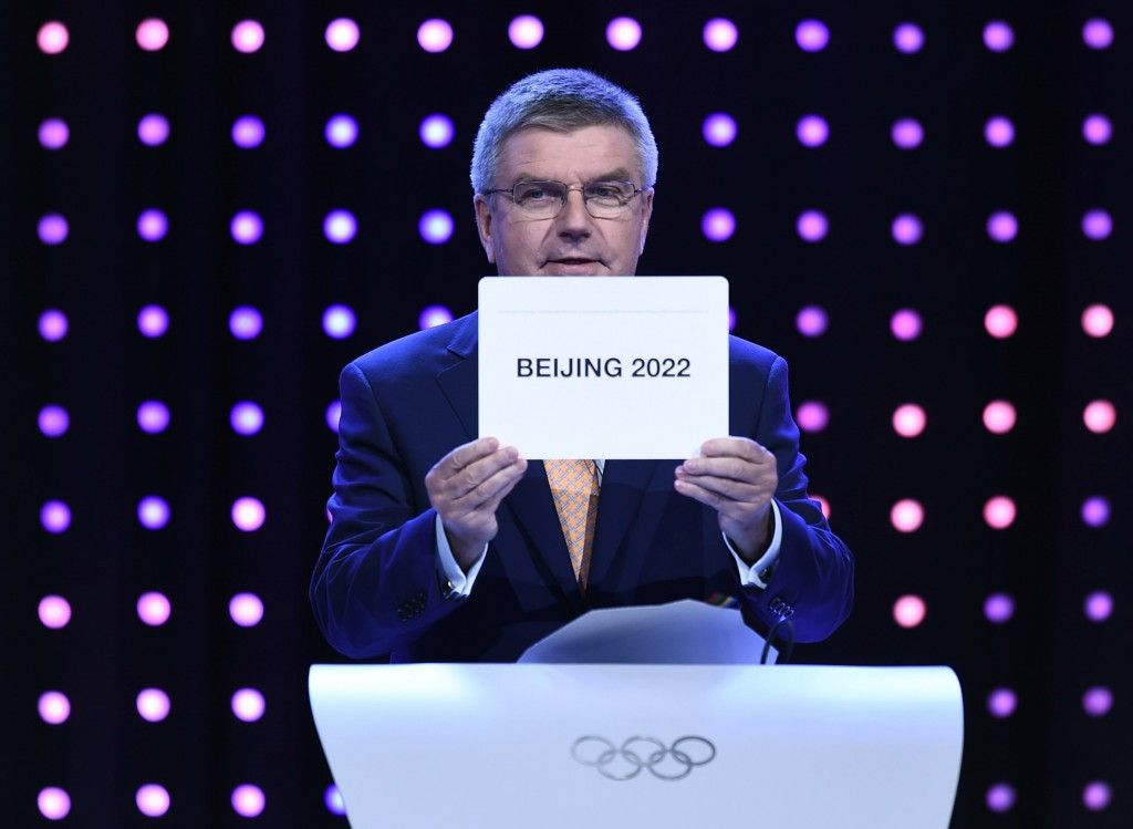 Beijing beat Almaty by just four votes to win the right to host the 2022 Winter Olympic Games ©Getty Images