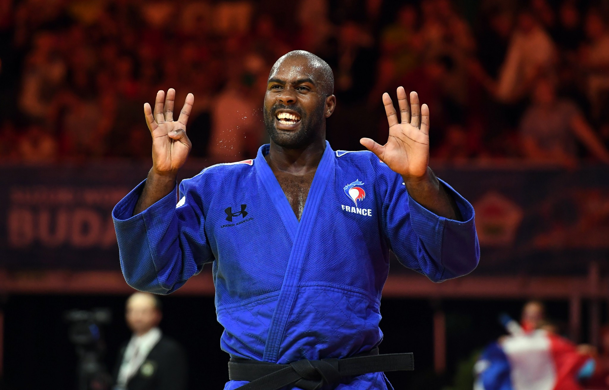 Teddy Riner was the star of the show on the last day of individual competition at the IJF World Championships