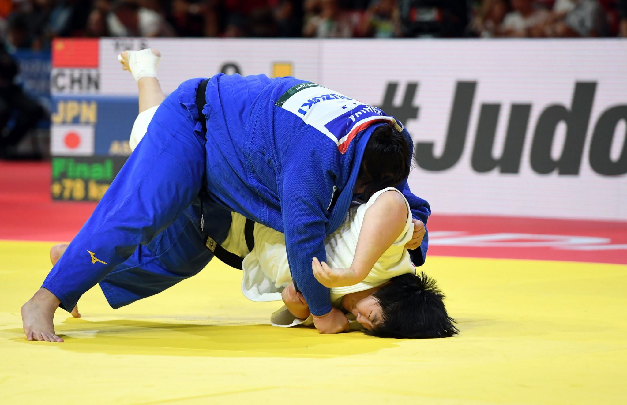Yu's victory denied Japan an eighth gold medal ©Getty Images