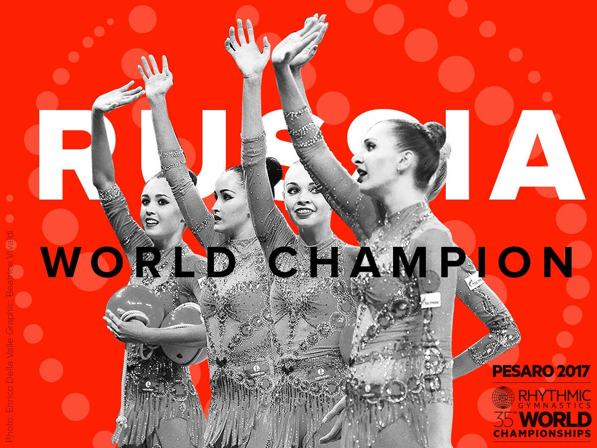 Russia win team all-around title to continue domination of FIG Rhythmic World Championships