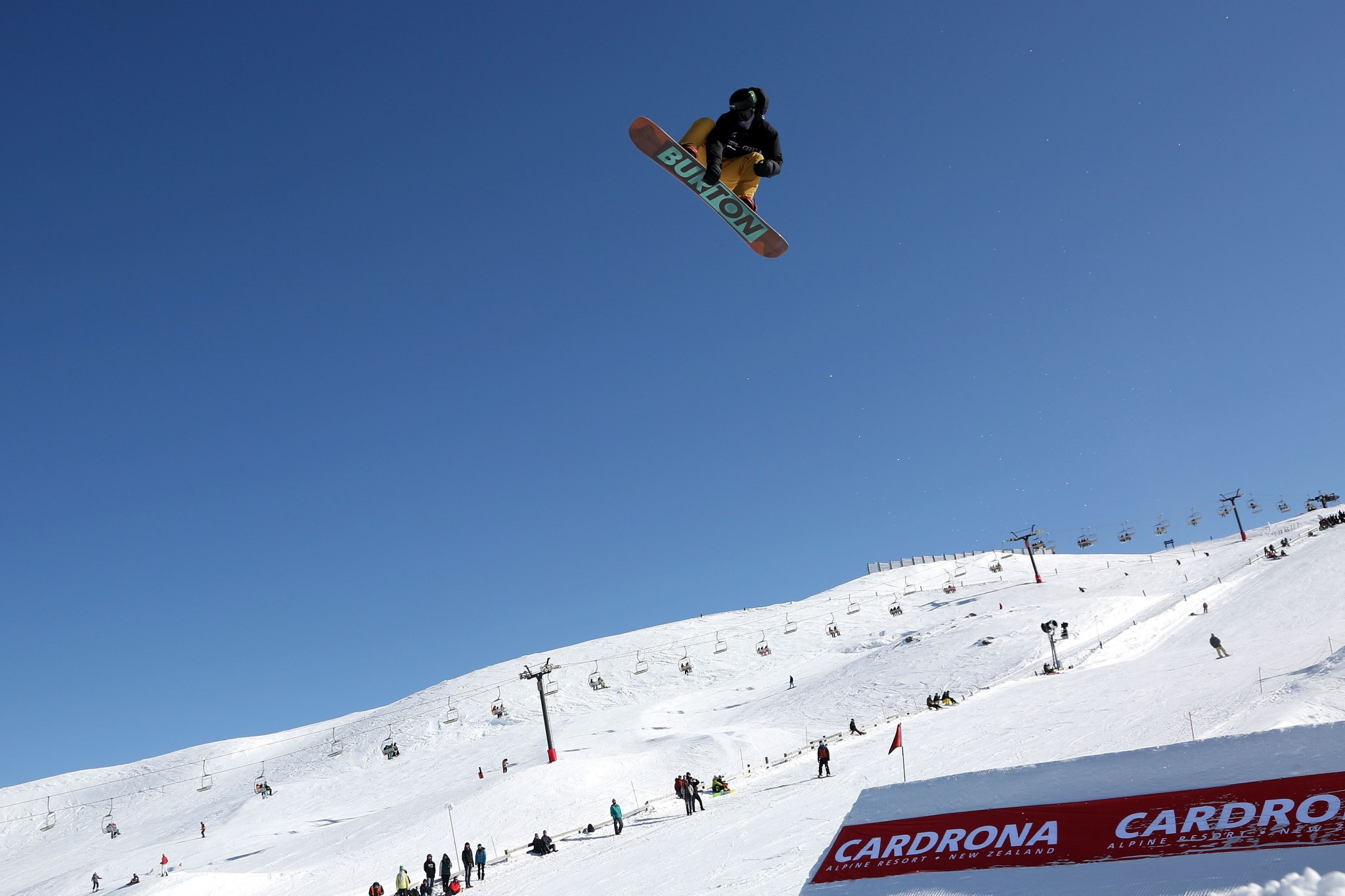 Darcy Sharpe performed well in Cardrona ©Getty Images