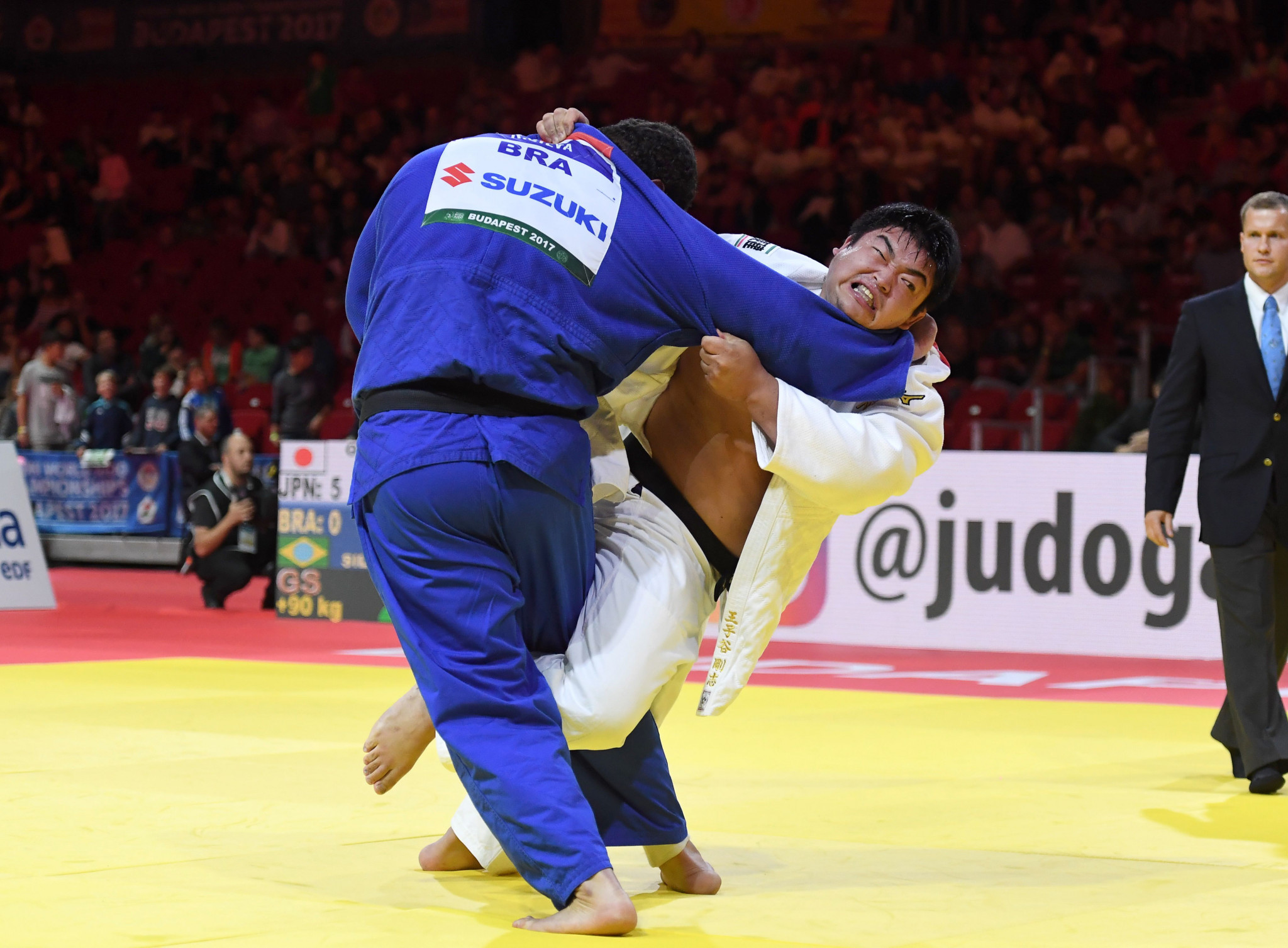 Takeshi Ojitani completed the clean sweep when he beat Rafael Silva Getty Images