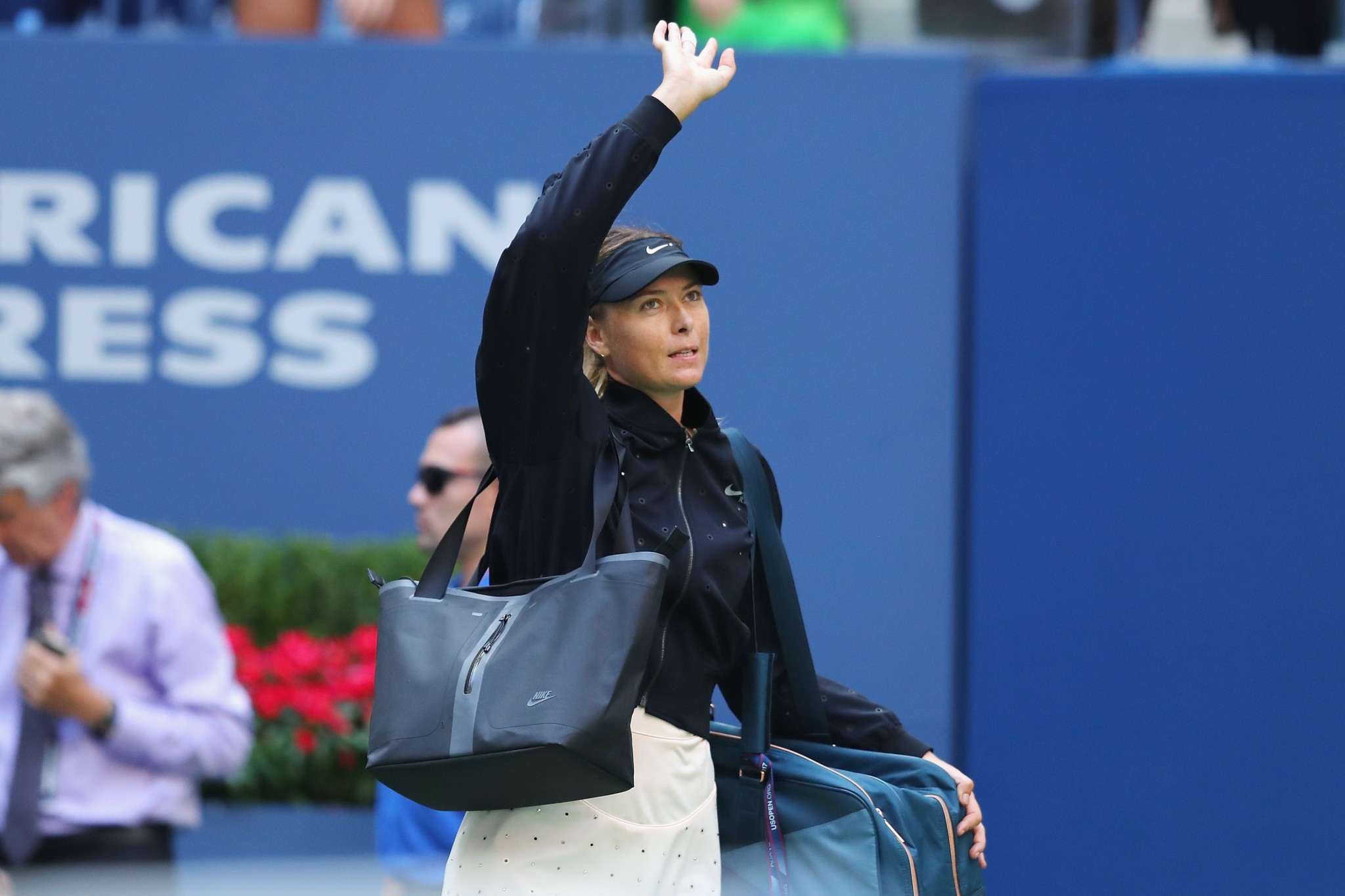 Sharapova knocked out of US Open in first Grand Slam since returning from doping ban