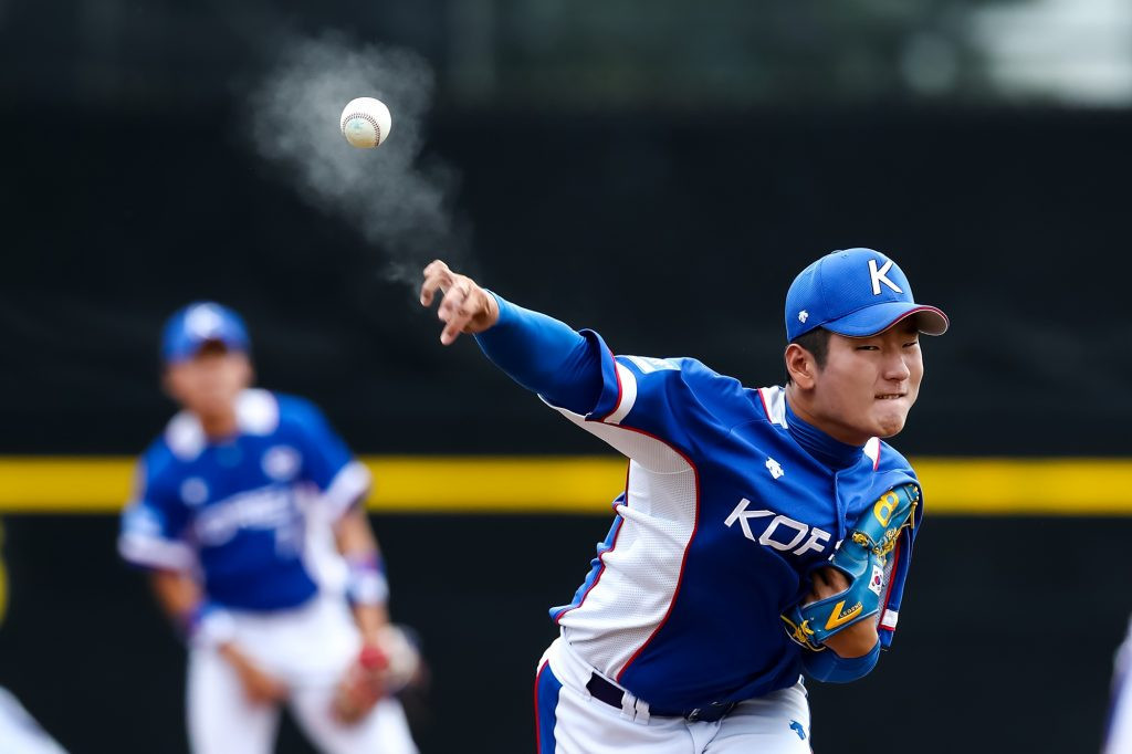 South Korea also maintained their unbeaten record at the event so far with a battling 11-7 victory over the host nation ©WBSC