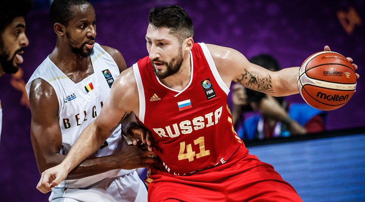 Russia held off Belgium to secure a knock-out round EuroBasket spot ©FIBA