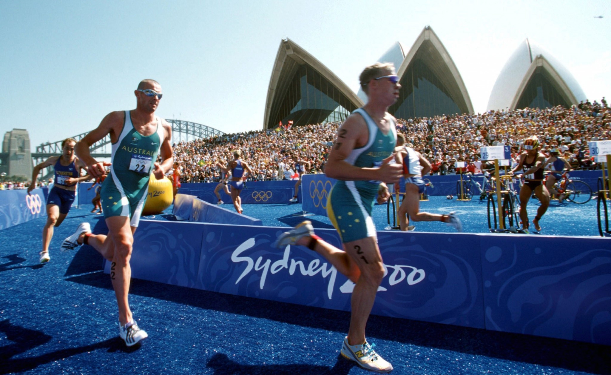 Triathlon made its Olympic debut at Sydney in 2000 only 26 years after the first event was held ©Getty Images