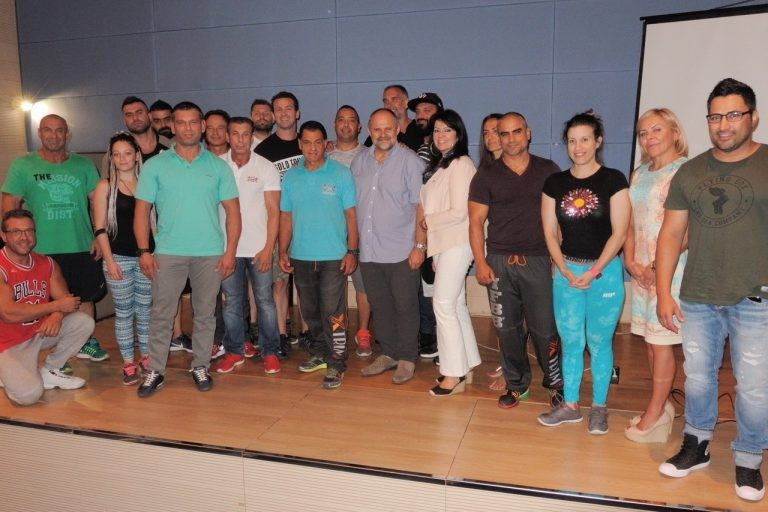 Fitness and bodybuilding seminar hosted in Athens