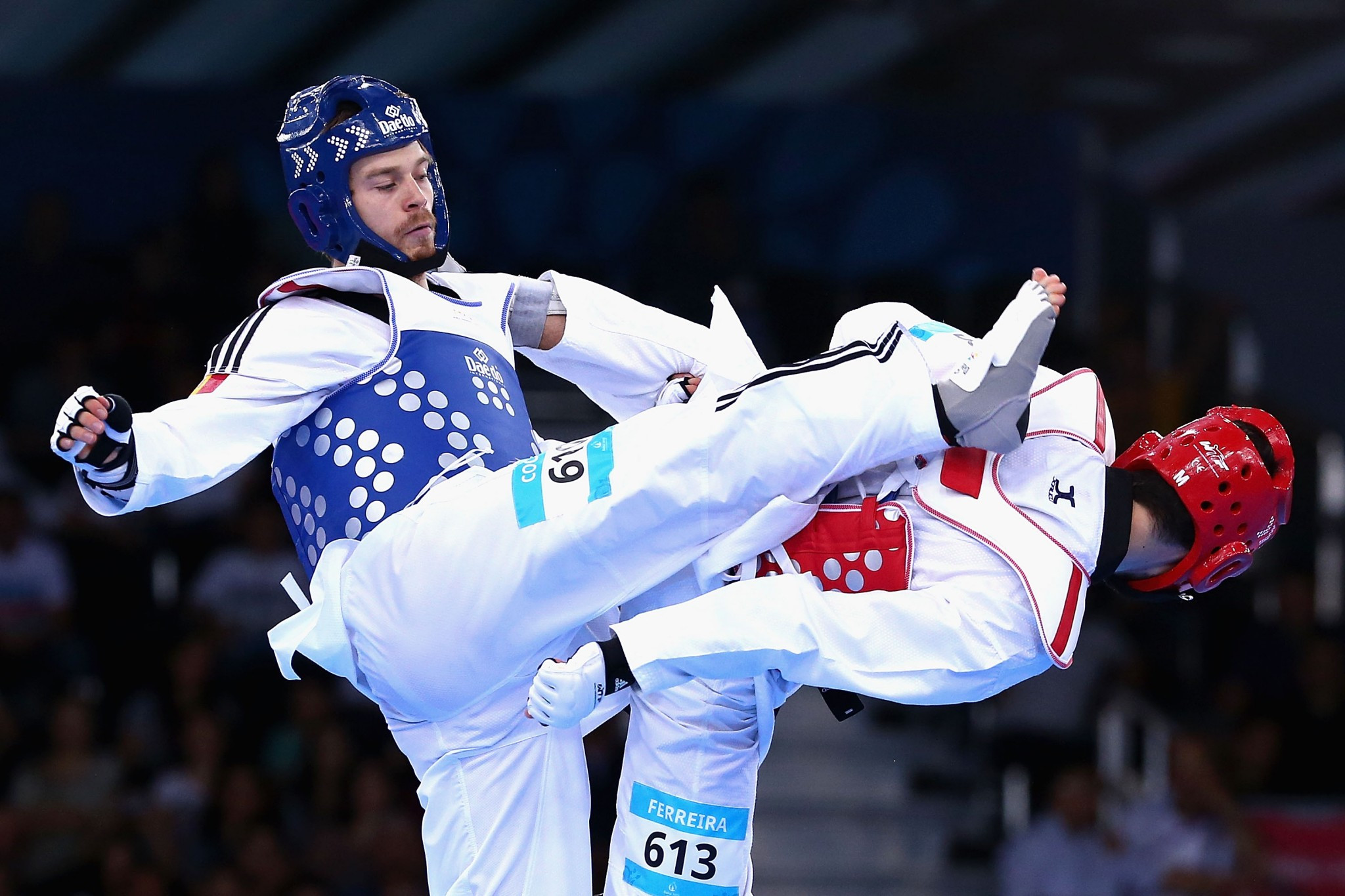 Aaron Cook has boosted taekwondo in Moldova after switching to the country ©Getty Images