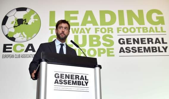 Juventus President elected new chairman of European Clubs Association
