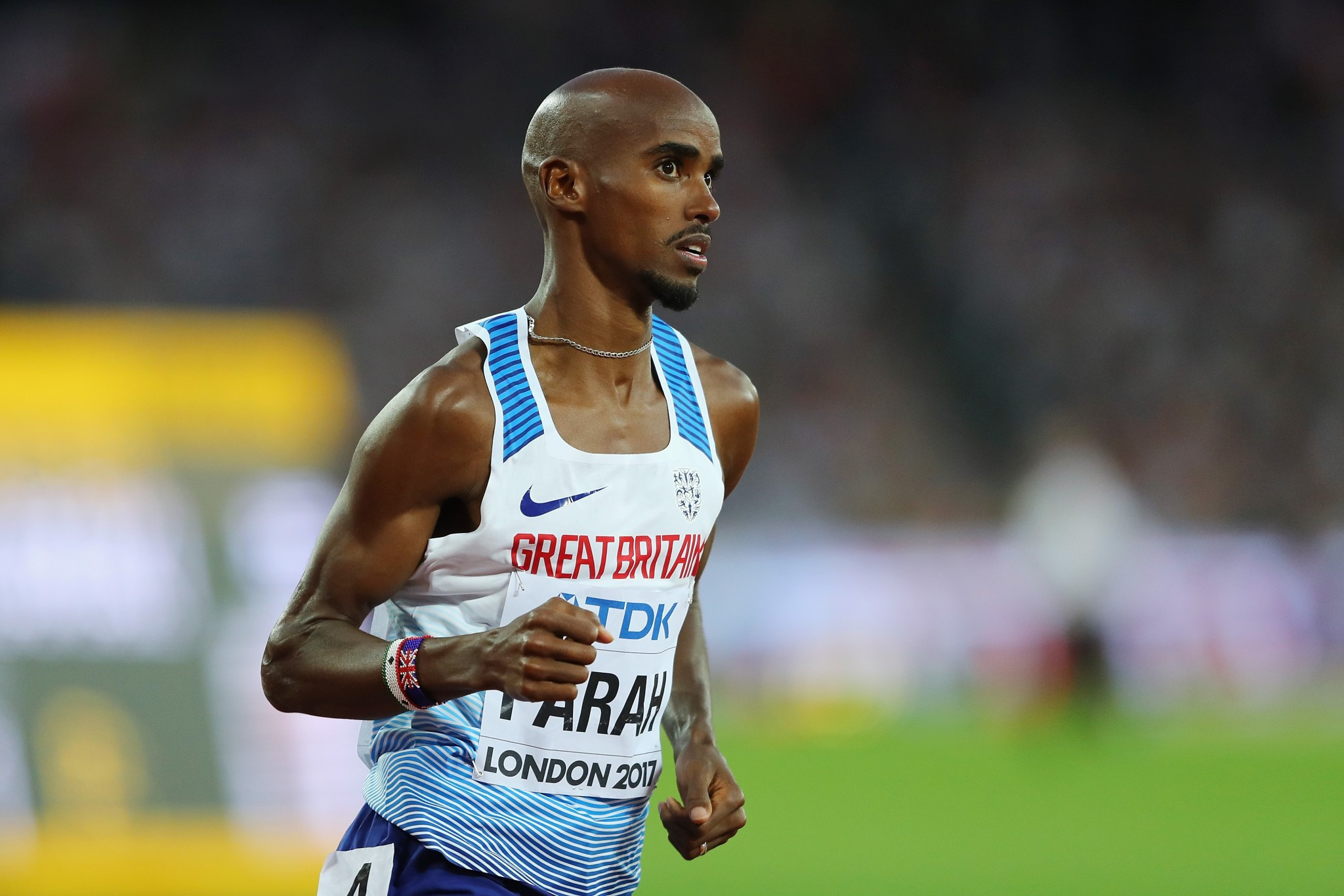 Mo Farah was the only British individual gold medallist at the IAAF World Championships in August despite millions spent in funding ©Getty Images