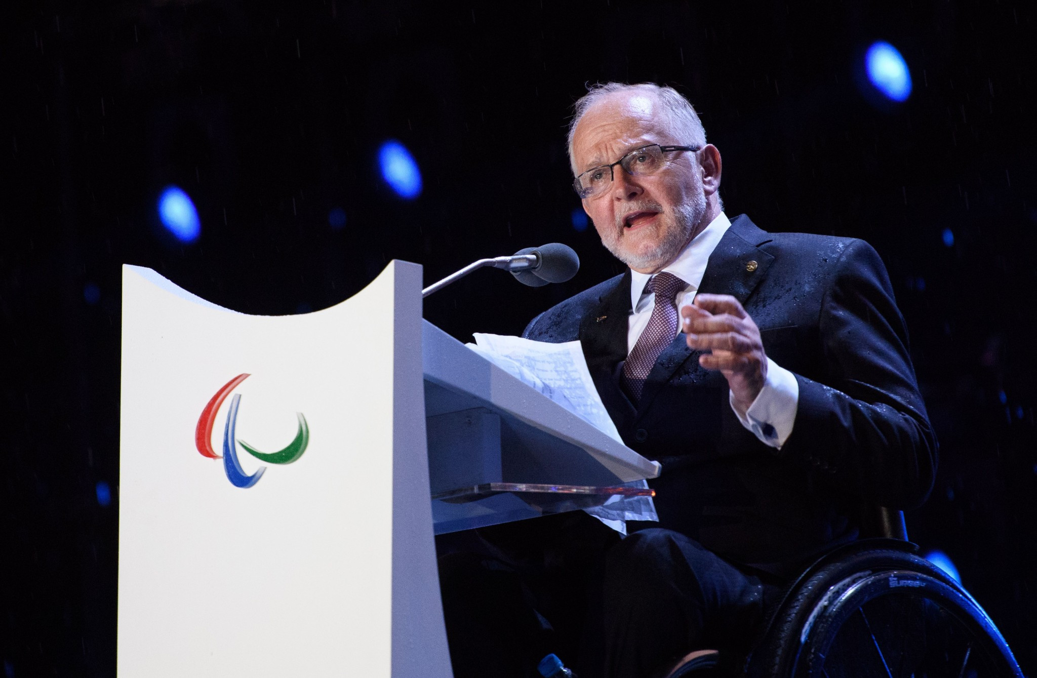 Sir Philip Craven's 16-year tenure as IPC President is soon to end ©Getty Images