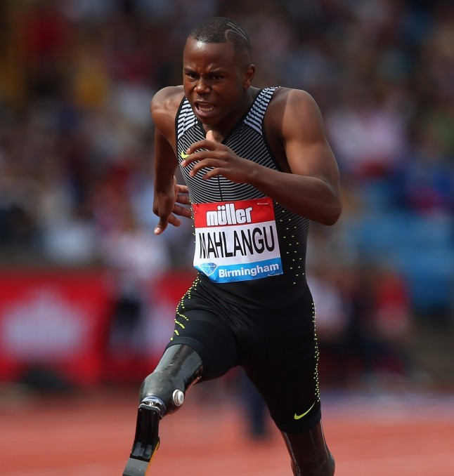 South Africa’s Ntando Mahlangu is one of five nominees for the IPC's Allianz Athlete of the Month prize for August ©Getty Images