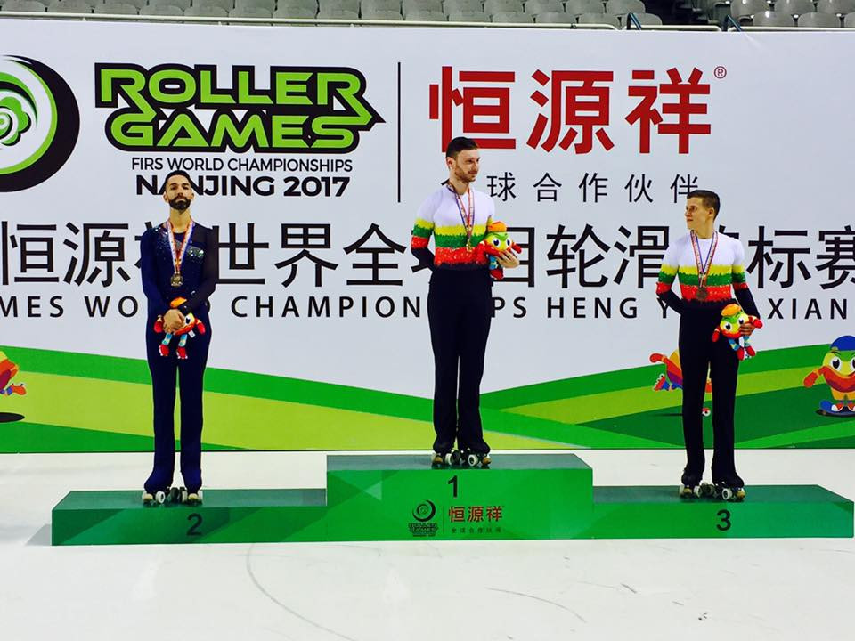 Solo dance gold medals awarded at World Roller Games