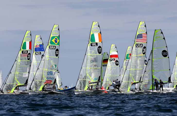 Sailing in the 49er class at the Kiel Regatta. Betting on the results of the World Championships was possible for the first time this year ©Getty Images
