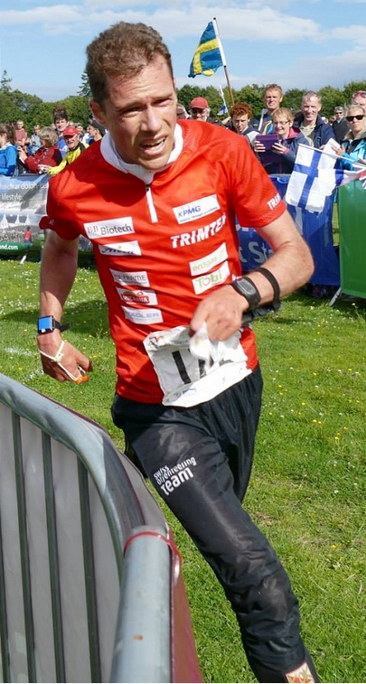 Switzerland’s Daniel Hubmann took top honours in the men's middle distance race