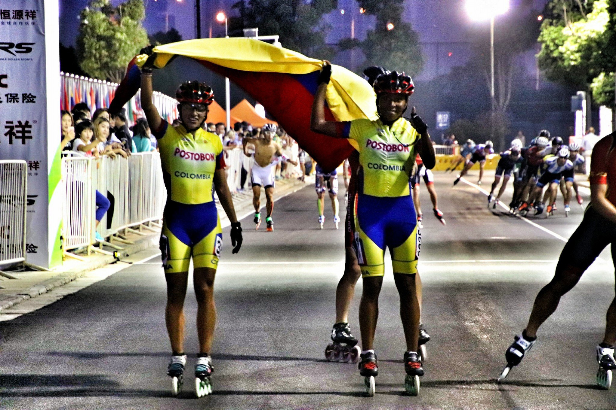 Colombia earn double speed skating gold at World Roller Games