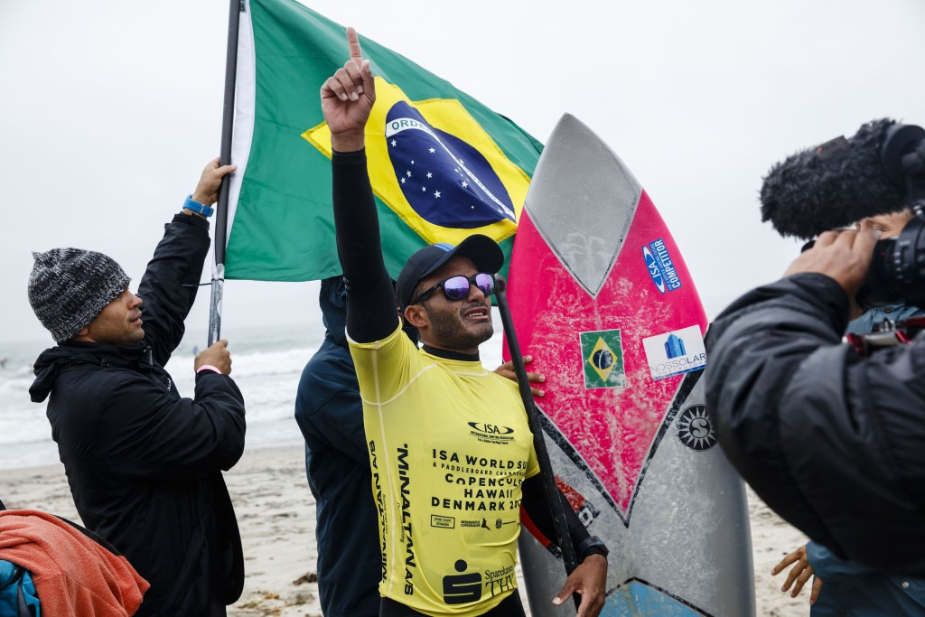 Brazil’s Luiz Diniz secured victory in the men's competition ©ISA