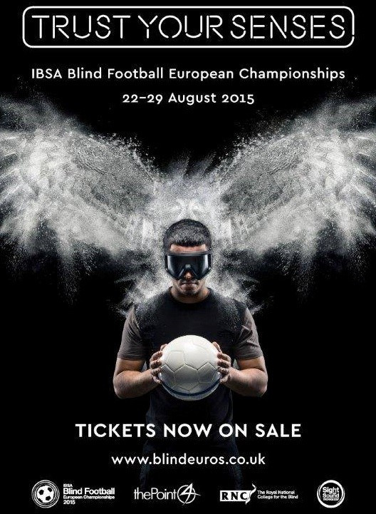 The IBSA Blind Football European Championships will feature 10 teams for the first time