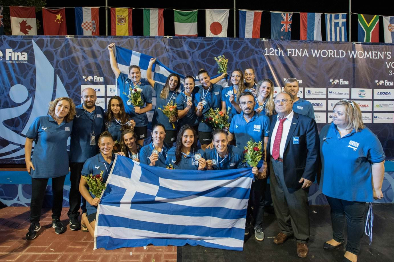 Greece settled for silver after a superb tournament in home water ©FINA