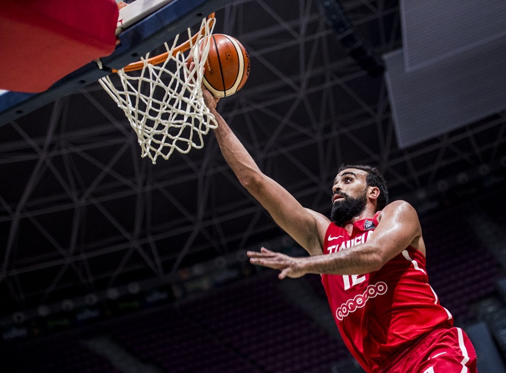Tunisia booked their place in the AfroBasket quarter-finals ©FIBA