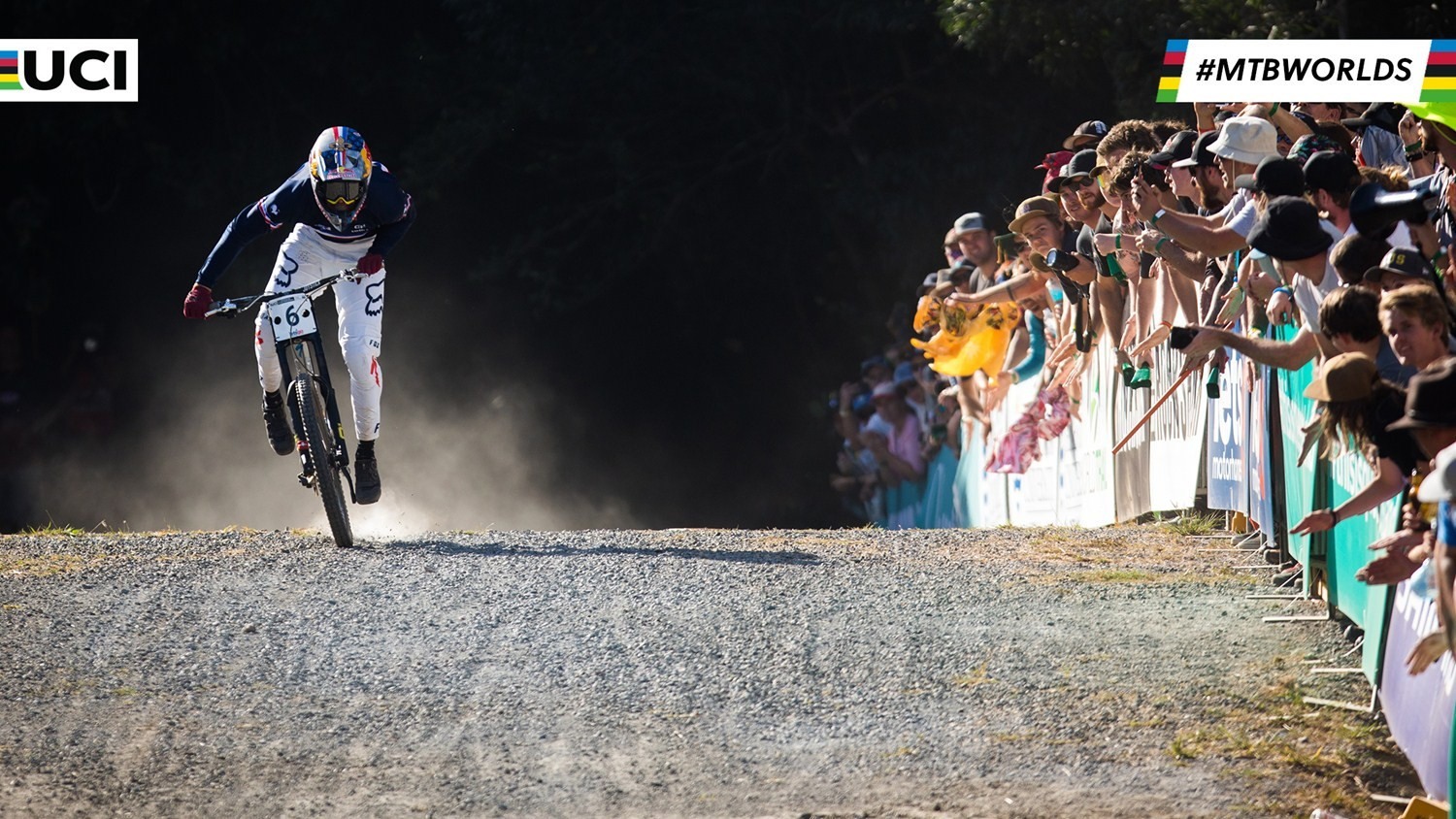 Loic Bruni secured his second senior downhill world title ©UCI