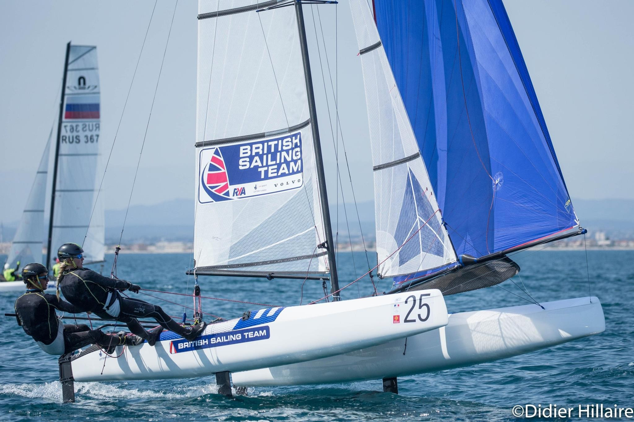 Saxton and Dabson recover to claim Nacra 17 World Championship crown