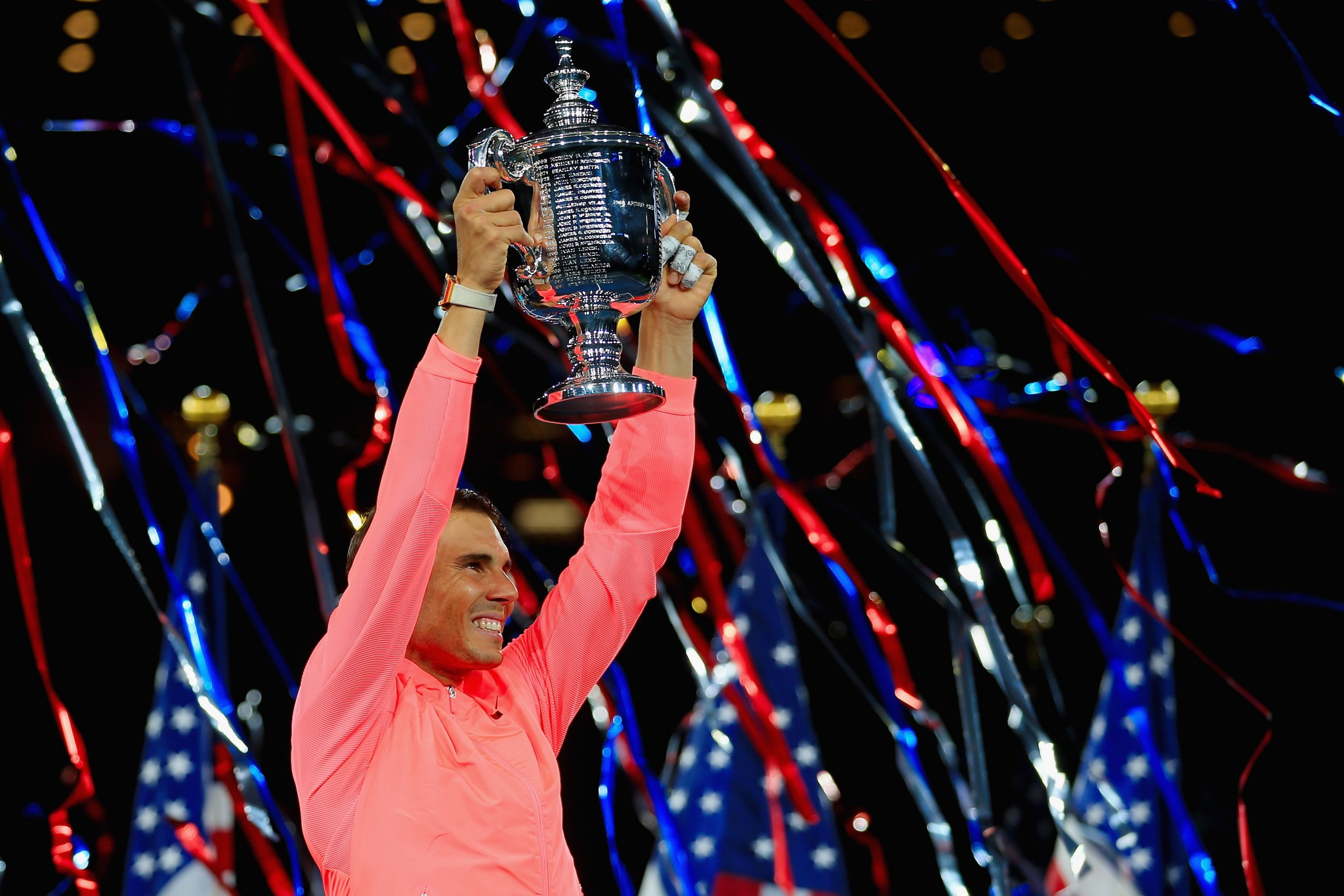 Rafael Nadal has won the men's singles final at the US Open ©Getty Images