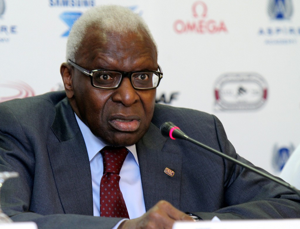 Former IAAF President Lamine Diack has been accused of widespread corruption ©IAAF