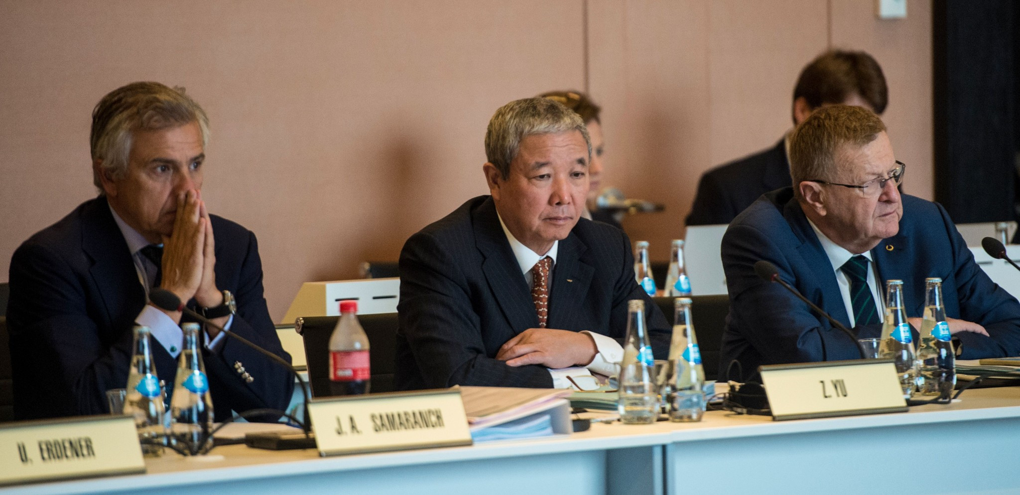 Preparations for the Tokyo 2020 Olympics were also briefly discussed ©IOC