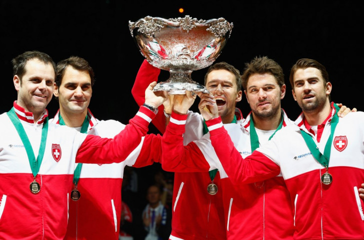 Switzerland are the reigning Davis Cup champions after beating France in last year's final