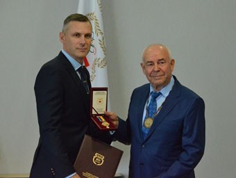 NOC Belarus honour first Olympic champion with medal on 80th birthday