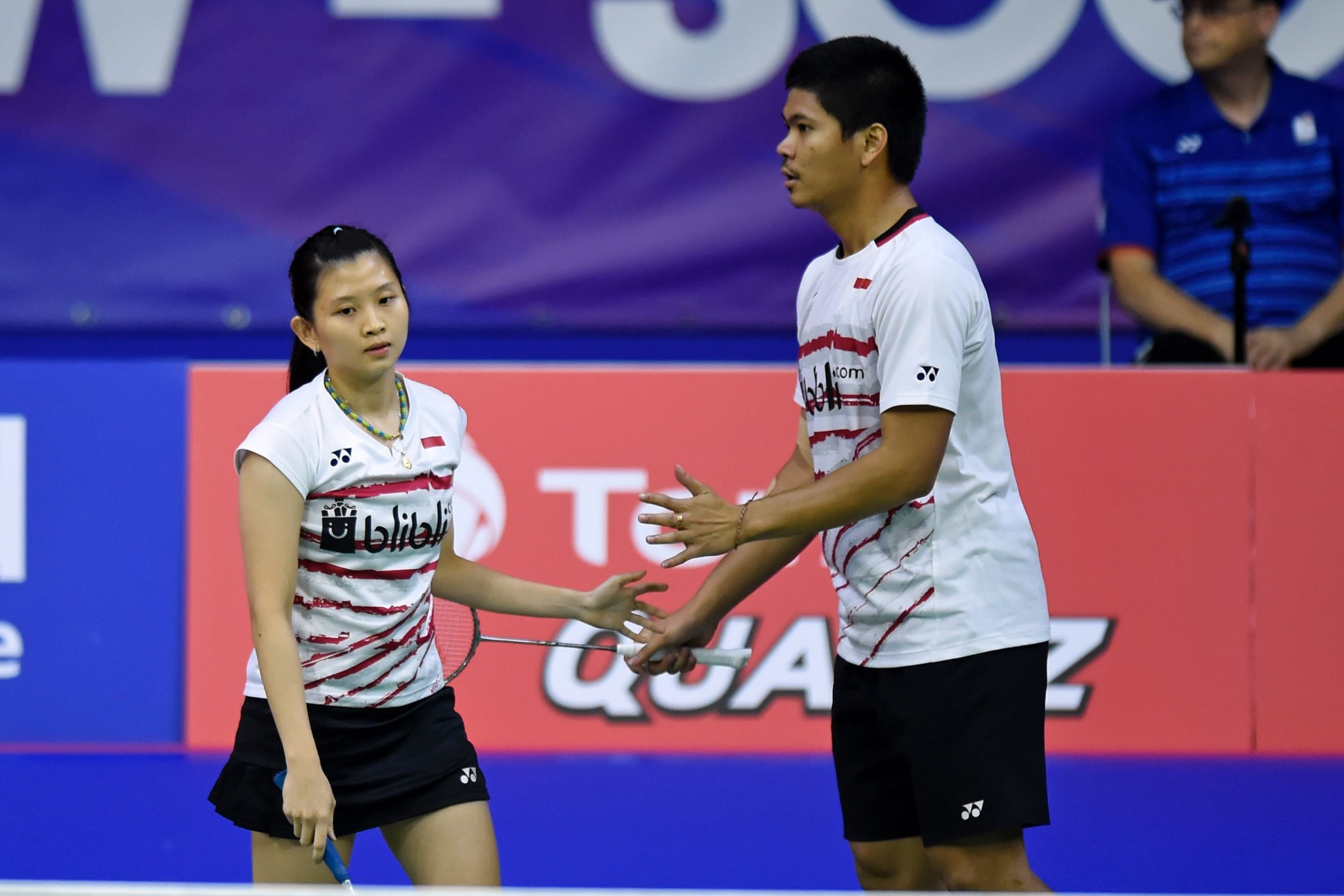 Praveen Jordan and Debby Susanto are another pair through ©Getty Images