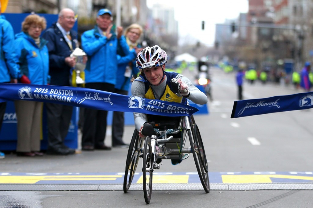 The new wheelchair is set to be used by three-times Paralympic champion Tatyana McFadden