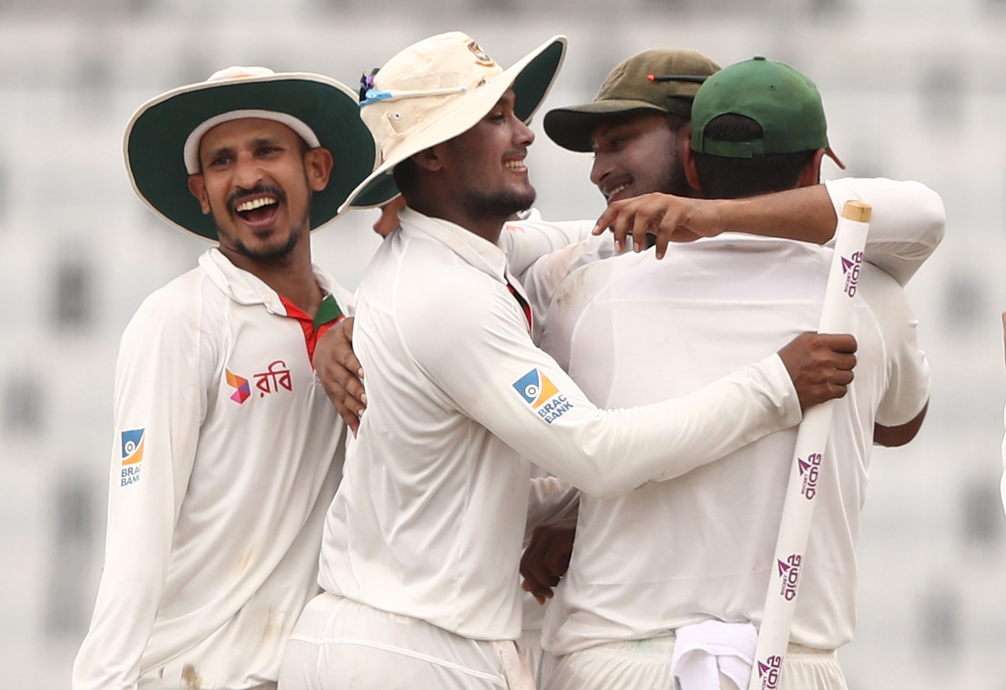 Bangladesh claimed a historic win over Australia in the clash in Dhaka ©Getty Images
