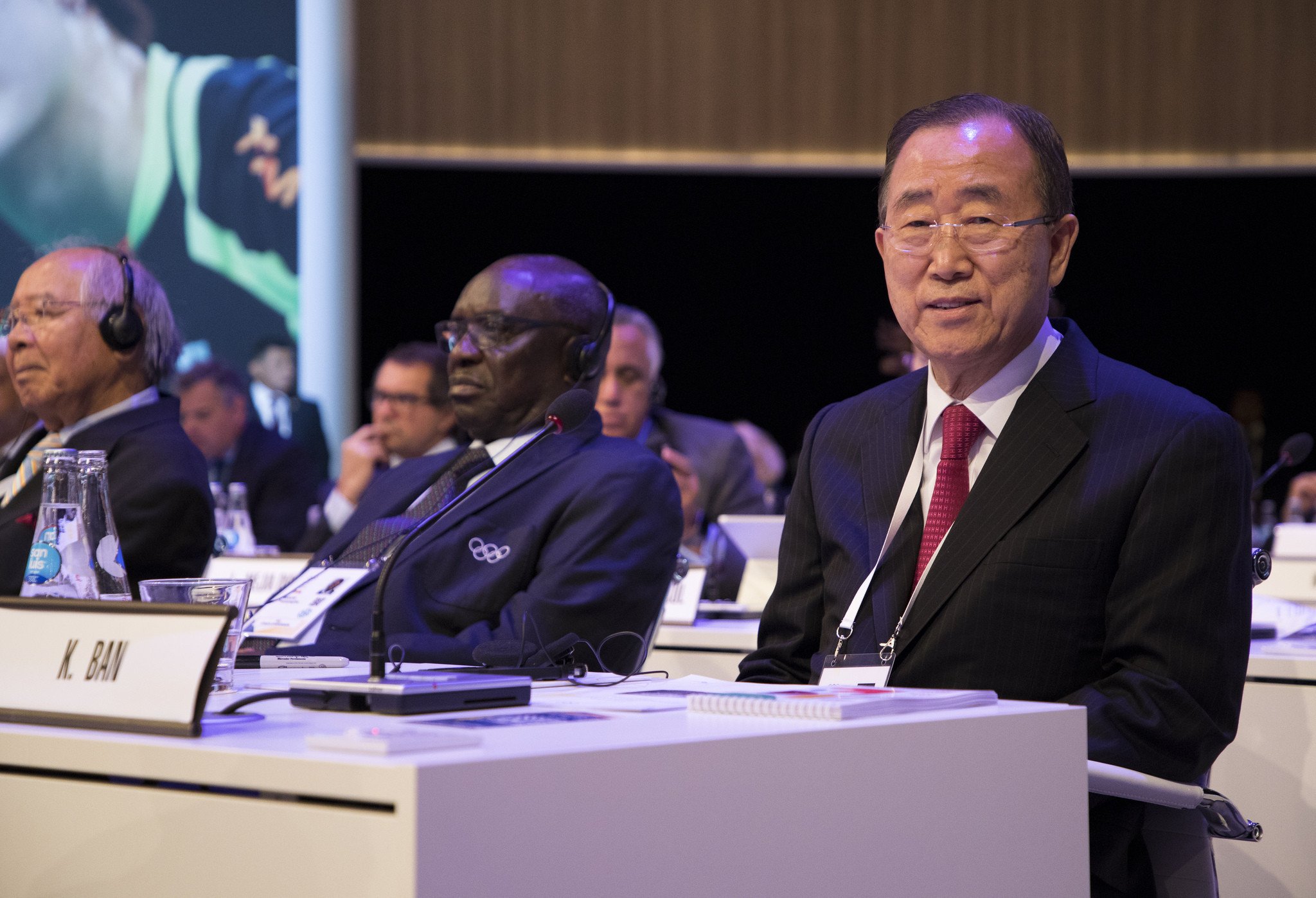 Ban Ki-moon vowed to enhance the accountability and transparency of the IOC following his election ©IOC