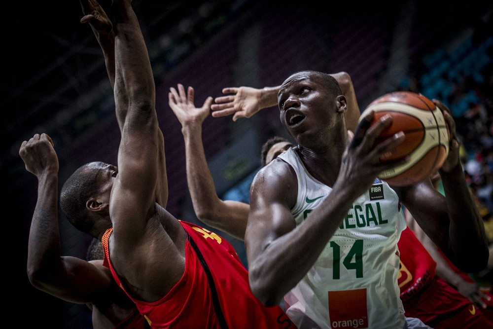 Senegal defeated Angola this evening ©FIBA