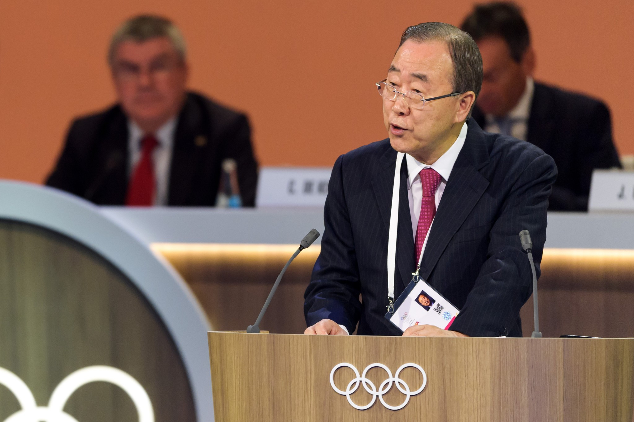Former UN secretary Ban Ki Moon was named IOC Ethics Commission President ©IOC