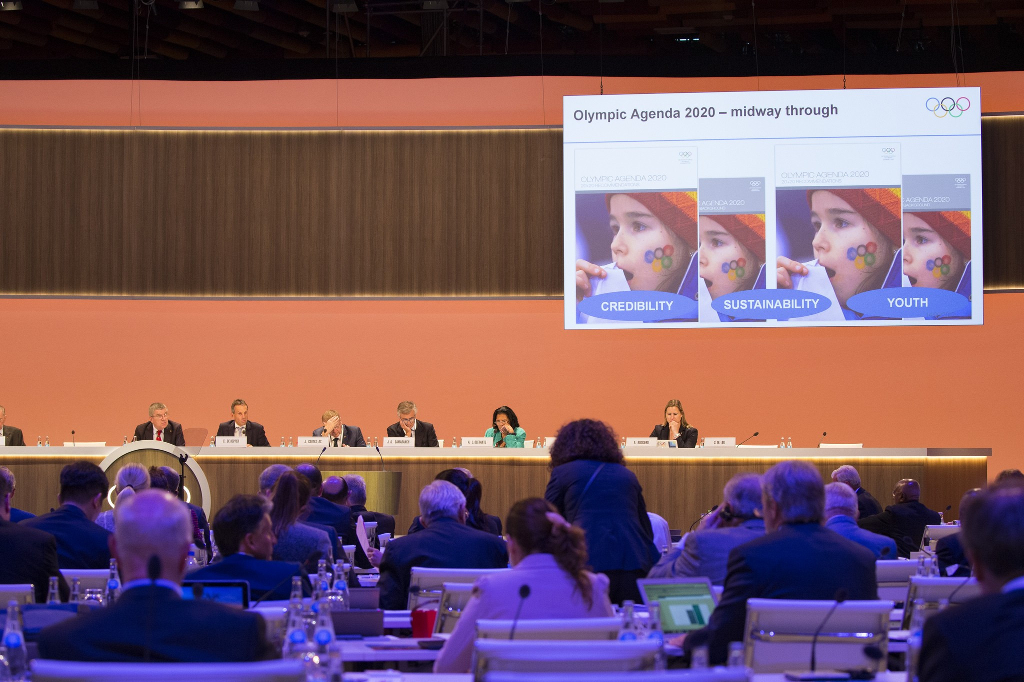 The afternoon focused on the Agenda 2020 reforms ©IOC